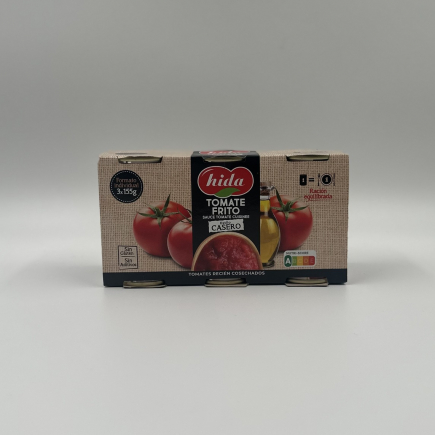 TOMATE FRITO HIDA 155 GRS.PK3