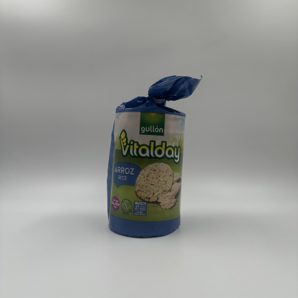 VITALDAY ARROZ TUBO TORTITAS