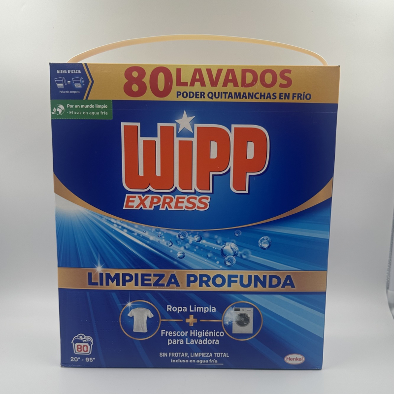 WIPP DETERGENTE MALETA 80D