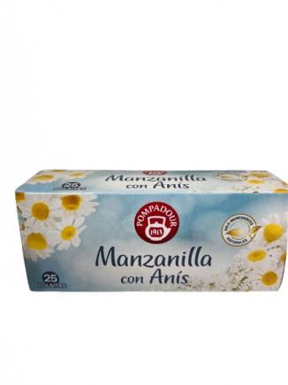 INFUSION MANZANILLA CON ANIS POMPADOUR
