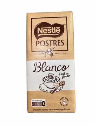 CHOCOLATE REPOSTERÍA BLANCO 170g