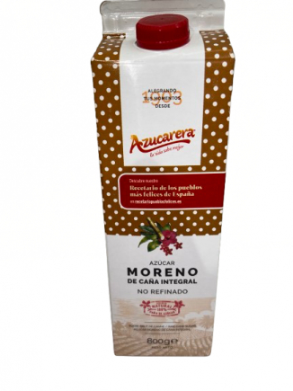 AZUCAR MORENO LA AZUCARERA 800G.