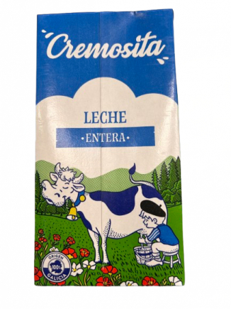 CREMOSITA LECHE ENTERA 1L.