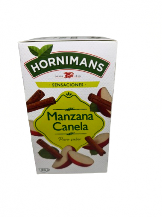 INFUSION MANZANA CANELA HORNIMANS 20U.