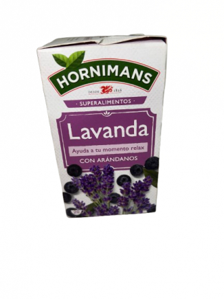 INFUSION LAVANDA Y ARANDANOS HORNIMANS 20U