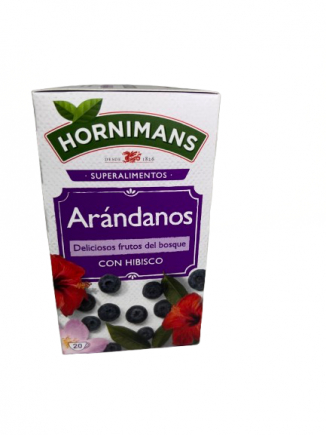 INFUSION ARANDANOS HORNIMANS 20U. 
