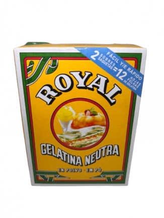 GELATINA NEUTRA EN POLVO ROYAL 