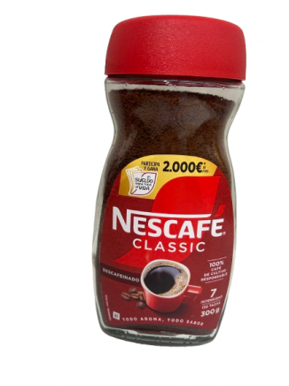 NESCAFE DESCAFEINADO 300G 