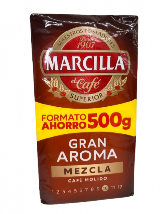 CAFE MARCILLA GRAN AROMA MEZCLA 500G