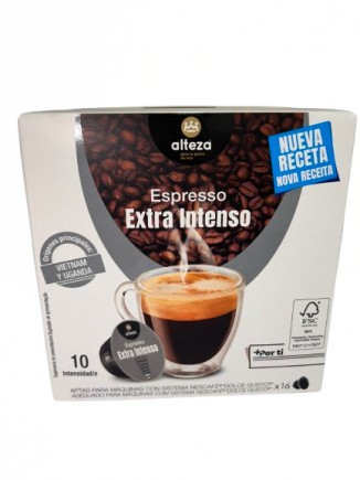 CAPSULAS ESPRESO INTENSO ALTEZA 16U