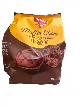 MUFFIN CHOCO SIN GLUTEN 225G