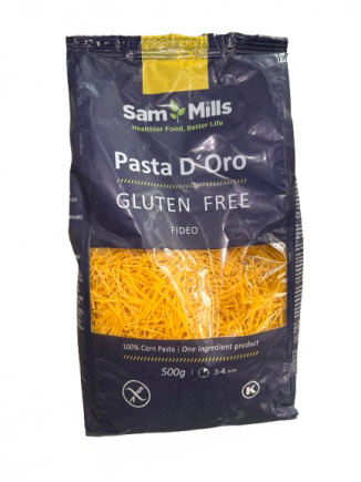 PASTA FIDEO SIN GLUTEN SAM MILLS  500G