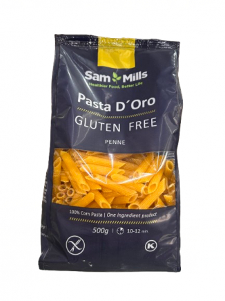 PASTA PENNE SIN GLUTEN SAM MILLS 500G