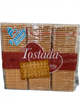 GALLETAS TOSTADAS FAMILY BISCUITS 600g 