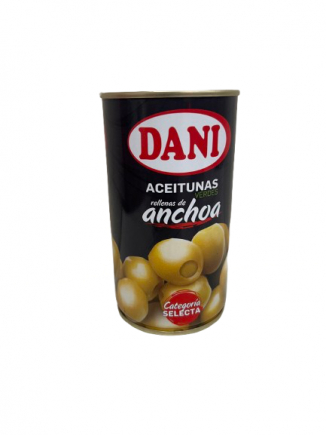 ACEITUNAS RELLENAS DE ANCHOA DANI 350 G