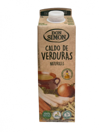 CALDO NATURAL VEGETALES DON SIMON 1L 