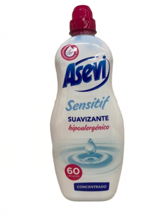 ASEVI SUAVIZANTE HIPOALERGÉNICO SENSITIF 60D 1.380ml
