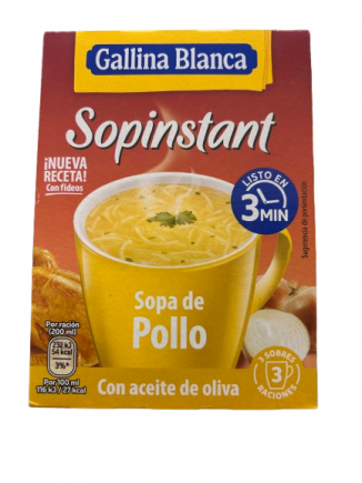 SOPINSTANT SOPA DE POLLO 3 SOBRES