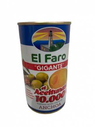 EL FARO ACEITUNAS RELLENAS GIGANTES 350G.