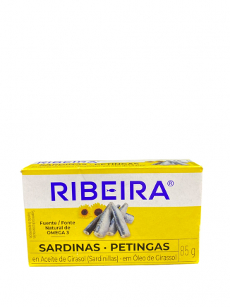 SARDINILLAS RIBEIRA ACEITE GIRASOL 85g