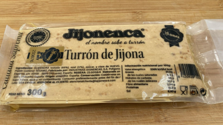 Turrón de jijona granulado 300g