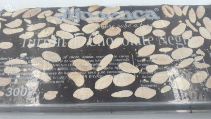 Turrón chocolate puro 300g