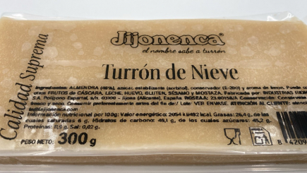 Turrón de limon ( nieve) 300g