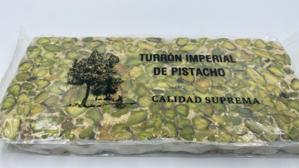 Turrón de pistacho duro 300 g