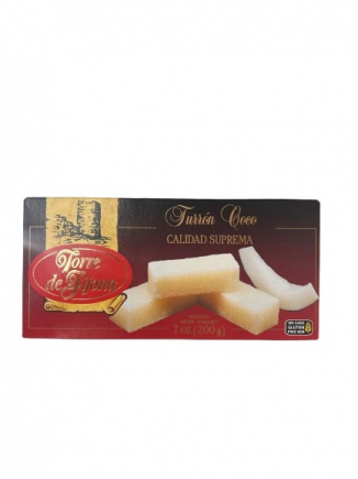 TURRON COCO TORRE DE JIJONA 200G.