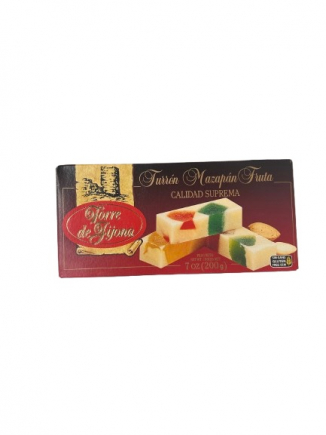 TURRON MAZAPAN FRUTA TORRE DE JIJONA 200G
