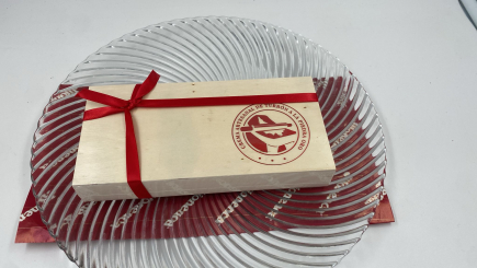 Barra turrón de piedra "cajita de madera"