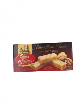 TURRON NATA NUEZ TORRE DE JIJONA 200gr