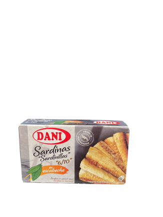 SARDINILLAS EN ESCABECHE DANI 6/10 90gr