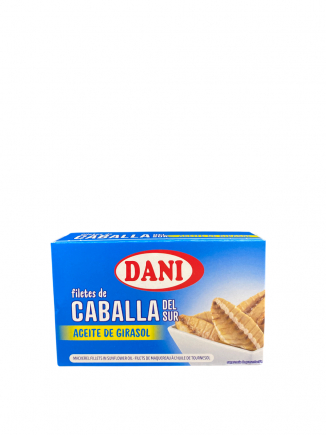 FILETES DE CABALLA EN ACEITE DE GIRASOL DANI 125gr