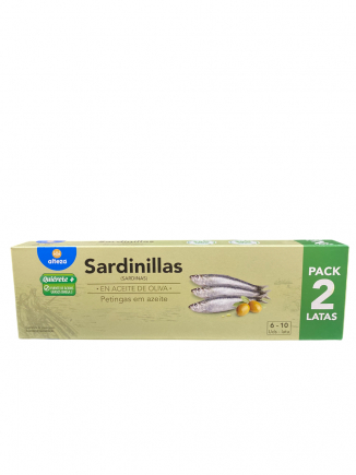 SARDINILLAS EN ACEITE DE OLIVA ALTEZA 2x88gr