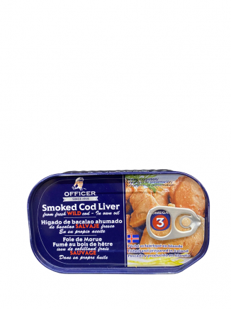 HIGADO DE BACALAO AHUMADO OFFICE 120gr 