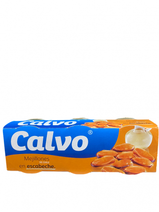 MEJILLONES CHILE EN ESCABECHE CALVO PACK 3x80gr