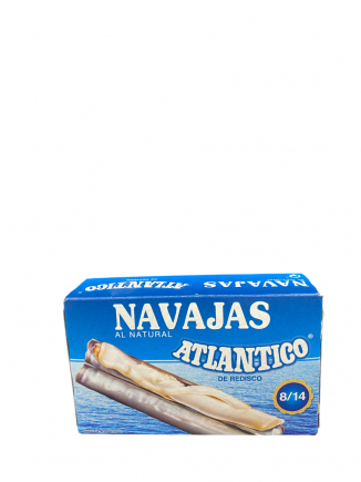 NAVAJAS AL NATURAL ATLANTICO 8/14 111gr