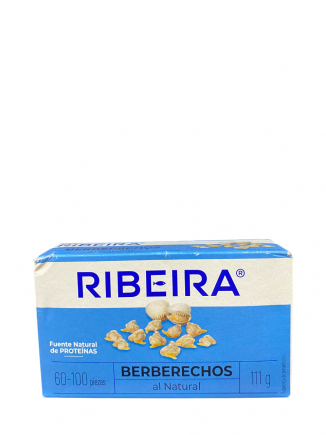 BERBERECHOS AL NATURAL RIBEIRA 60-100 111gr.