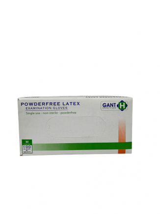 GUANTES LATEX POWDERFREE 100ud 