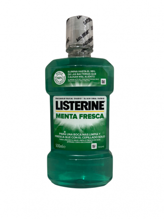 ENJUAGUE BUCAL LISTERINE MENTA FRESCA 500 ML