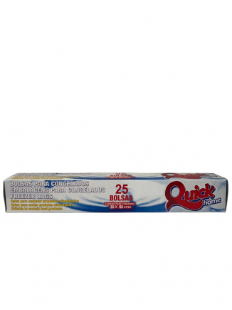 QUICK BOLSAS CONGELADO 25UD