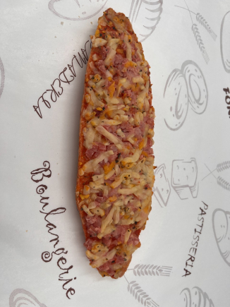 Pan Pizza Jamón y queso