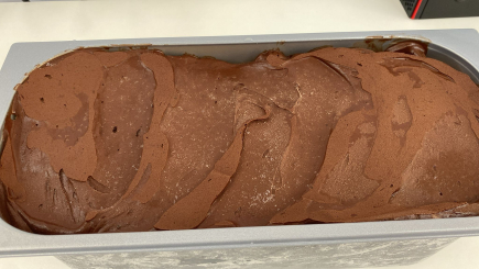 Helado de Chocolate sin azúcar artesano 500g